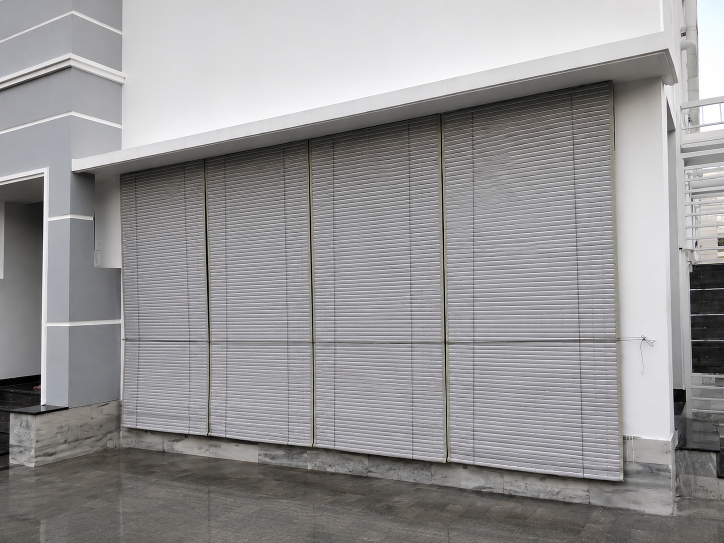 PVC terrace blinds for outdoor comfort
